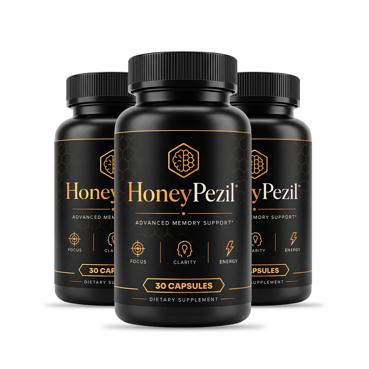 Honeypezil Advanced Memory, Focus & Cognitive Wellness Formula